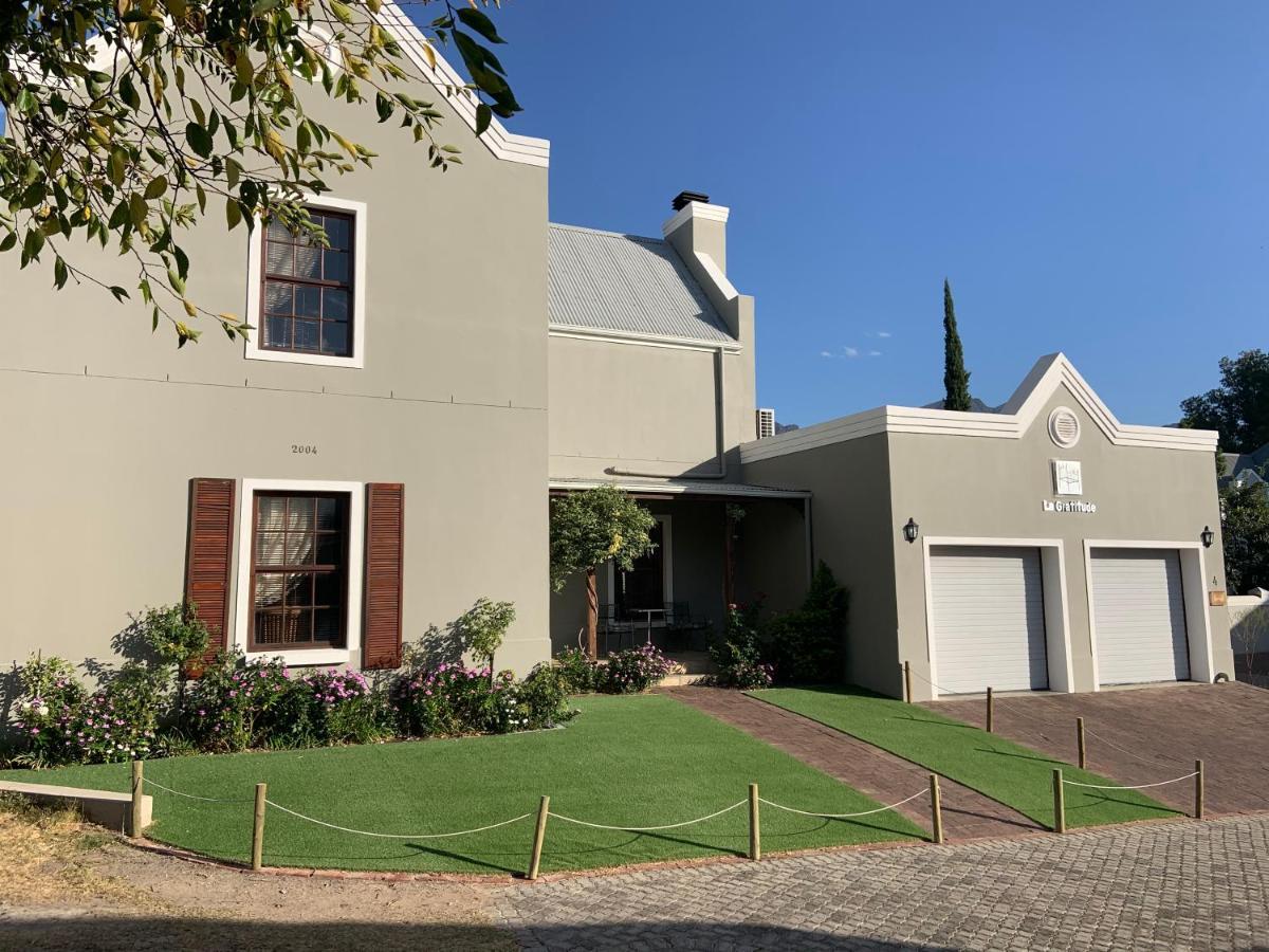 La Gratitude Self Catering Cottage Franschhoek Exterior foto